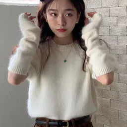 StyleCast Women Ribbed Round Neck Pullover-image-76