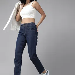 The Roadster Lifestyle Co. Women Pure Cotton Regular Fit Jeans-picture-18