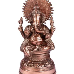 JY Copper-Toned Religious Idol Showpiece-picture-25