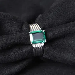 Clara 925 Silver Platinum Swiss Zirconia Kuba Men for Men-picture-25