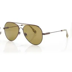 Shisen Fox Green UV Protection Aviator Unisex Sunglasses-picture-25