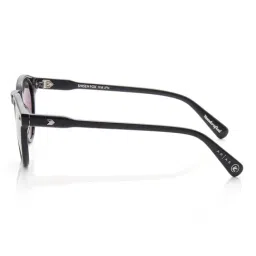 Shisen Fox Grey Polarised and UV Protected Lens Round Unisex Sunglasses image 3