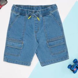 Pantaloons Junior Boys Blue Shorts-picture-37
