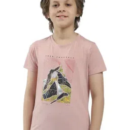 Monte Carlo Boys Pink Printed T-Shirt image 2