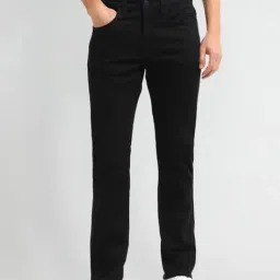 U.S. Polo Assn. Black Cotton Regular Fit Jeans-picture-34