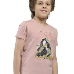 Monte Carlo Boys Pink Printed T-Shirt image 4