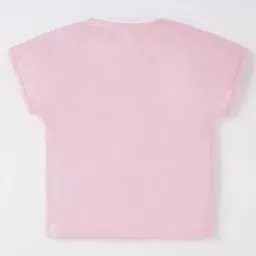 Ed-a-Mamma Kids Pink Embroidered  T-Shirt image 2