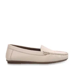 Mochi Women's Beige Casual Loafers-image-60
