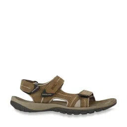 Woodland Men's Camel Floater Sandals image 2