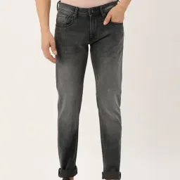 Peter England Jeans Mid Grey Skinny Fit Jeans-picture-23