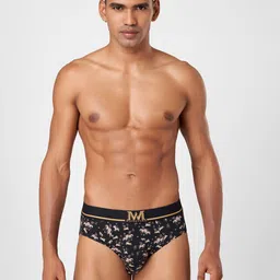 Macroman M-Series Men Conversational Printed Mid-Rise Hi-Stretch Briefs 8903978393209-image-57