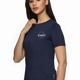 TRENDSATTIRE Typography Printed Round Neck Short Sleeves Regular Fit T-Shirt image 4