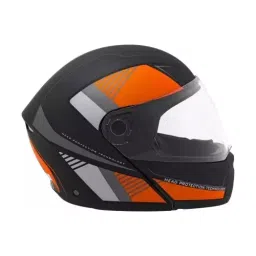 Studds NINJA ELITE SUPER D3 DECOR Matt Black 560 mm Small Full Face Flip-Up Helmet, D3 MATT BLACK N10 image 4