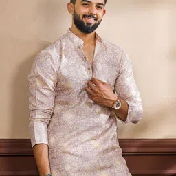 Koshin Men Floral Printed Festive Straight Kurta-picture-36