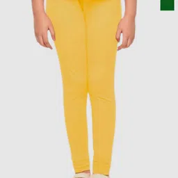 YK Pack of 2 Cotton Churidar Length Leggings-picture-43