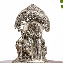 INTERNATIONAL GIFT Silver-Toned Religious Idol Showpiece-picture-30