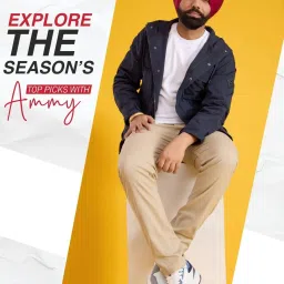 Red Tape Beige Regular Fit Joggers image 2