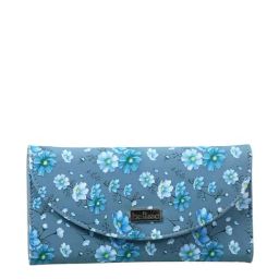 Bellissa Dark Grey Printed Bi-Fold Wallet for Women-picture-21