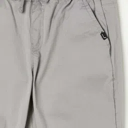 Fame Forever by Lifestyle Kids Grey Cotton Regular Fit Joggers image 3