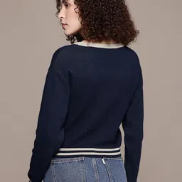 Roadster Typography Crop Pullover image 2