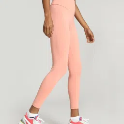 Puma Peach Cotton High Rise Sports Leggings image 3