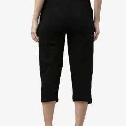 Kryptic Black Cotton Capris - Pack of 2 image 2