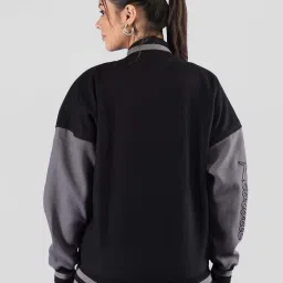 Chkokko Black & Grey Embroidered Jacket image 2
