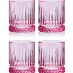 Pasabahce Red Glass Juice Glass 355 ml - Set of 4 image 2