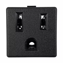 QUALTEK ELECTRONICS CONN, NEMA 5-15R, 15A, 125VAC, PANEL, 739W-X2/32-A-picture-34