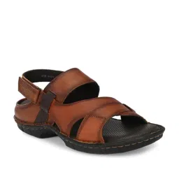 Hitz Men's Tan Back Strap Sandals-picture-15