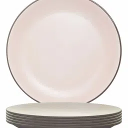 Servewell Cons. Green Black Melamine 32 cm 2 Tone Buffet Dinner Plates - Set of 6 image 3