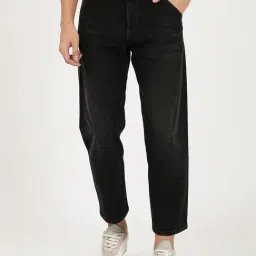 Wrangler Hyde Black Comfort Fit Lightly Washed Jeans-image-73