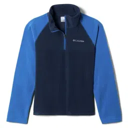 Columbia Kids Glacial Blue Color Block Full Sleeves Jacket-image-33