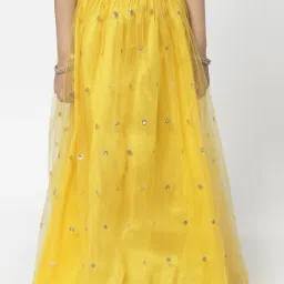 studiorasa Kids Yellow Sequence Skirt-picture-13