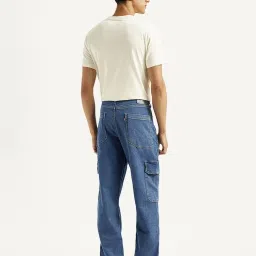 Levi's 568 Blue Loose Fit Cargo Jeans image 2