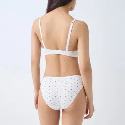 Wunderlove by Westside Dusty Pink Cotton-Blend Briefs - Pack of 3 image 2