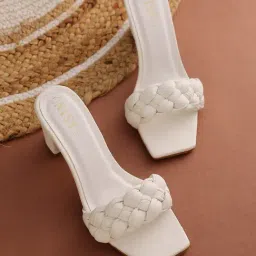 GNIST Women's White Casual Sandals-picture-10