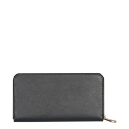 Tommy Hilfiger Negra Navy Solid Zip Around Wallet for Women image 3