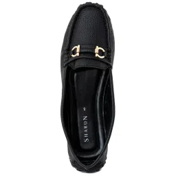 Khadim Women's Black Casual Loafers image 3