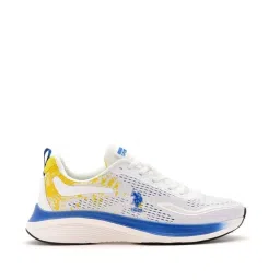 U.S. Polo Assn. Men's ALVIN Off White Running Shoes image 2