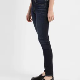 Levi's 721 Blue Skinny Fit High Rise Jeans image 3