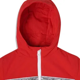 Tommy Hilfiger Kids Deep Crimson Regular Fit Full Sleeves Jacket image 3
