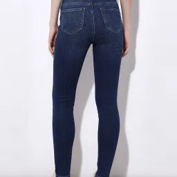 Only Blue Blended Skinny Fit Mid Rise Jeans image 2