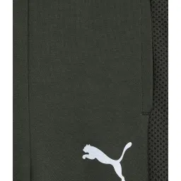 Puma Kids Green Solid Sweatpants image 3