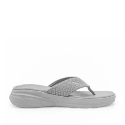 Red Tape Men's Ultimate Comfort Collection Grey Flip Flops image 2