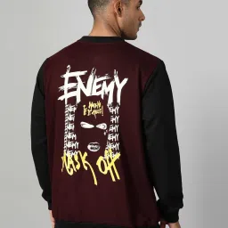 Rigo Maroon Cotton Loose Fit Jacket image 2