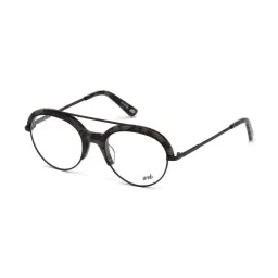 WEB EYEWEAR Black Half Rim Aviator Designed in Italy image 2