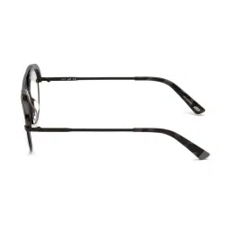 WEB EYEWEAR Black Half Rim Aviator Designed in Italy image 4