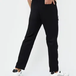 Forca By Lifestyle Black Regular Fit Trackpants image 2