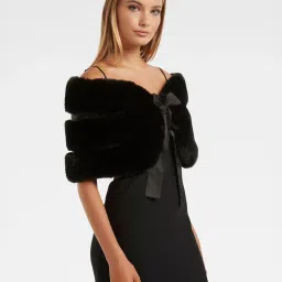 Forever New Black Cape image 3